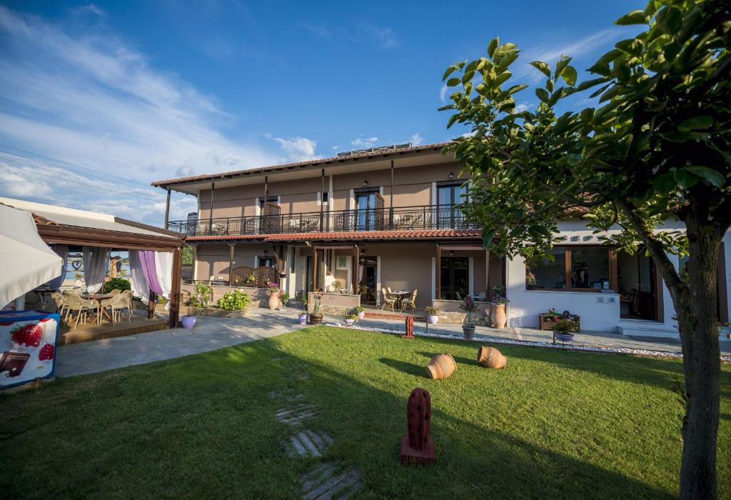 Zahrada ubytování Kamelia & Semeli Hotel