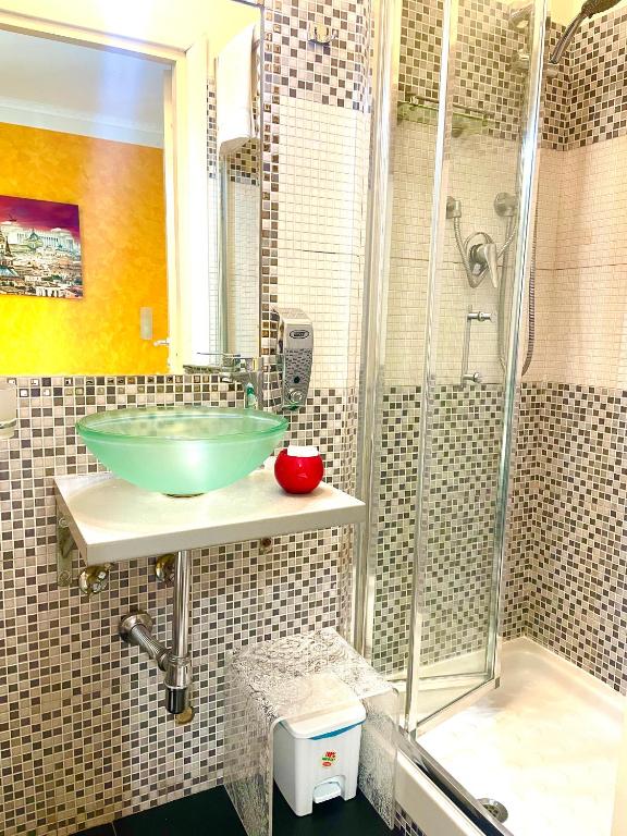 Kúpeľňa v ubytovaní B&B A Home in Rome