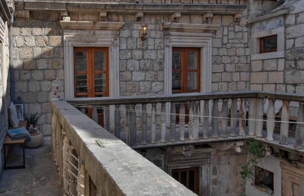 Balkón alebo terasa v ubytovaní Loft in Ismaelli Palace Korcula