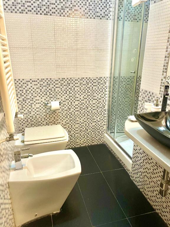 Kúpeľňa v ubytovaní B&B A Home in Rome