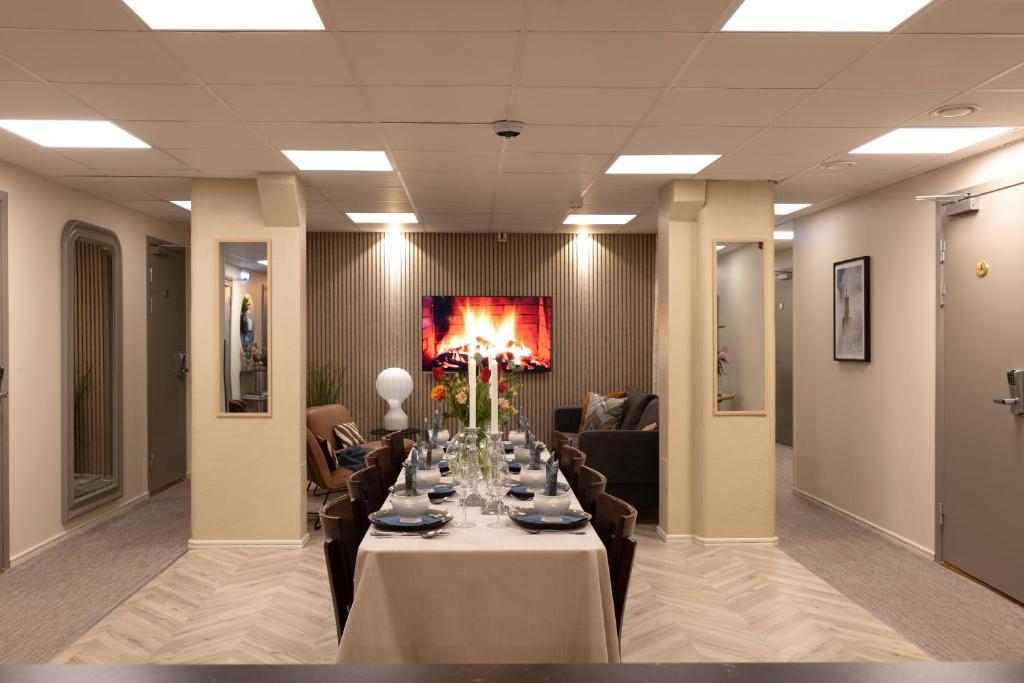 Posezení v ubytování Hotel Söder
