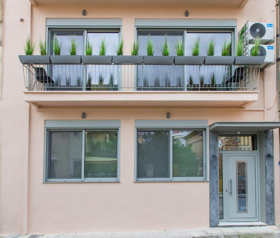 Balkón nebo terasa v ubytování Lepanto Luxury Apartments GF