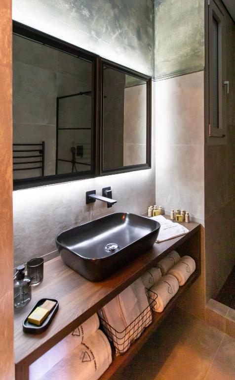 Koupelna v ubytování Lepanto Luxury Apartments GF