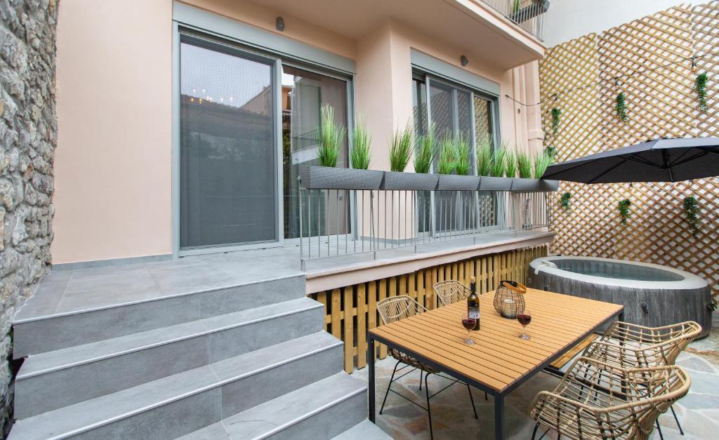 Balkón nebo terasa v ubytování Lepanto Luxury Apartments GF