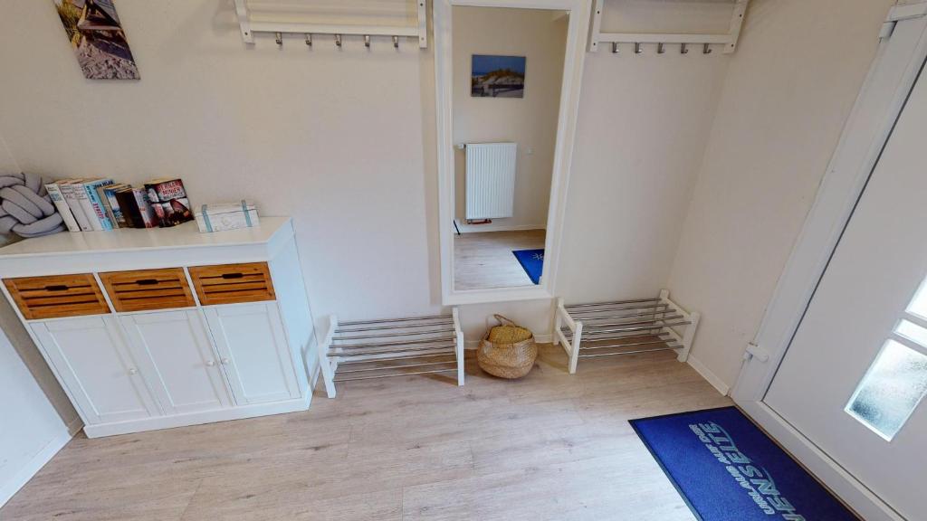 Postel nebo postele na pokoji v ubytování Das Solaris Ferienhaus