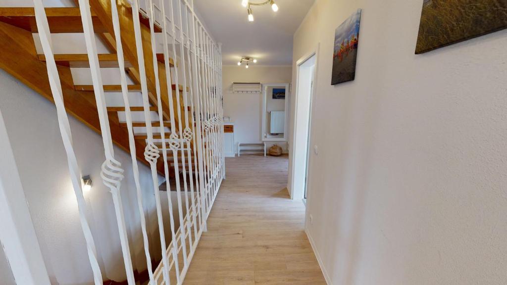 Postel nebo postele na pokoji v ubytování Das Solaris Ferienhaus