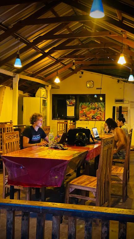 Restaurace v ubytování Trinco Star Cabana