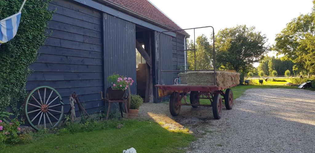 Zahrada ubytování B&B Hoeve Ruimzicht