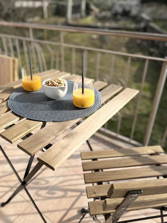 Balkón nebo terasa v ubytování Apartment Lorun 47