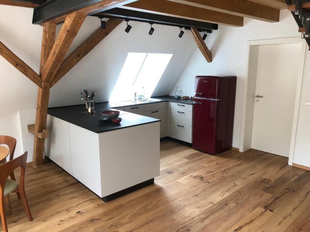 Kuchyň nebo kuchyňský kout v ubytování Ravenna Lodge