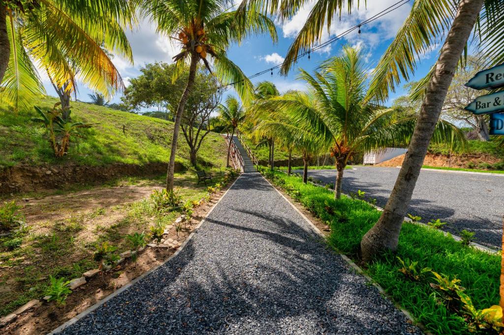 Hotel and Dive Center Roatan Yacht Club - Salle Roi Standard Avec Vue Sur Le Jardin