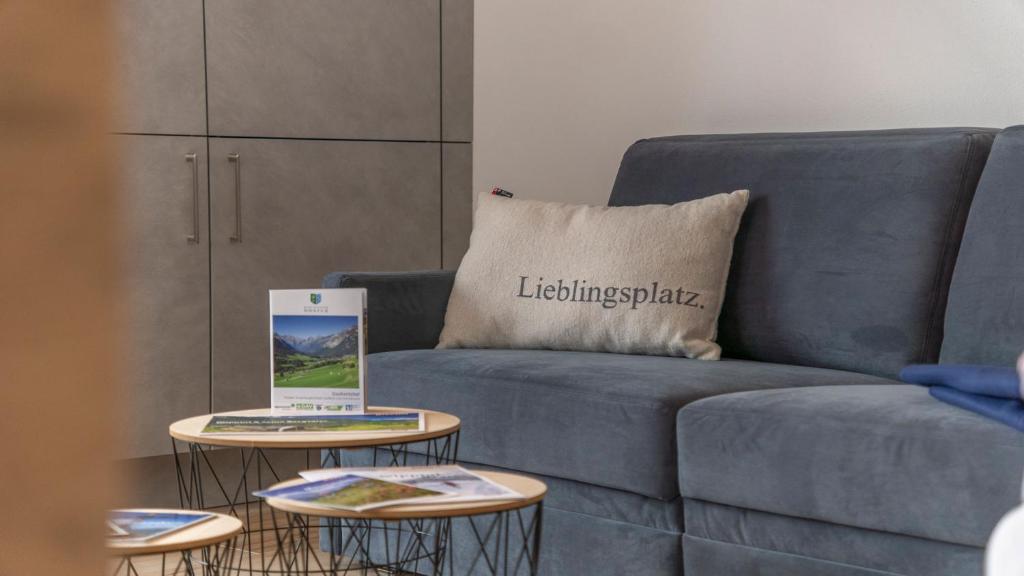Posezení v ubytování StuWip alps Appartements Adlerhorst