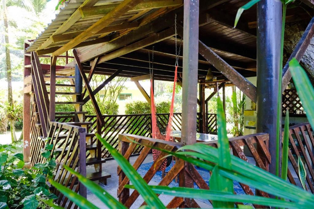 Zahrada ubytování Playa Grande Lodge & Tree House