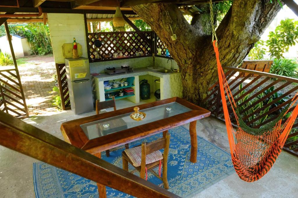 Zahrada ubytování Playa Grande Lodge & Tree House
