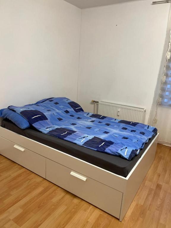 Posteľ alebo postele v izbe v ubytovaní FeWo Teusch Top4