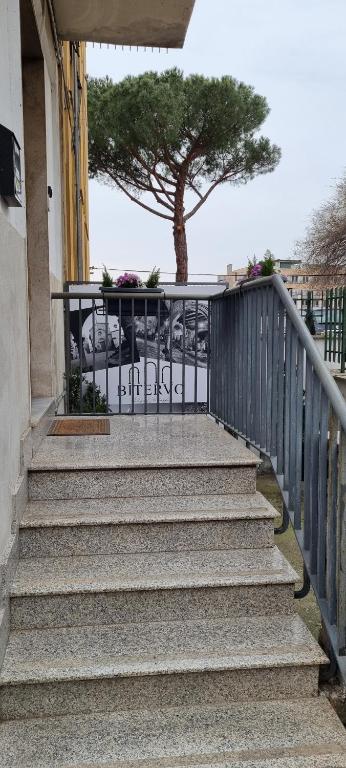 Balkón nebo terasa v ubytování BITERVO
