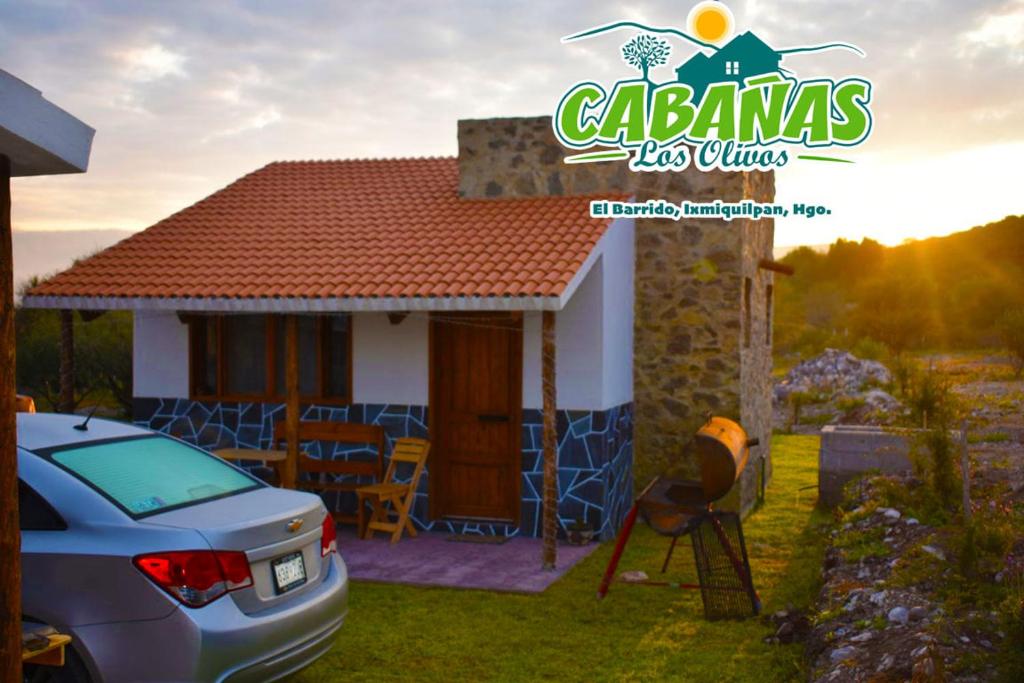 Zahrada ubytování Cabañas Los Olivos
