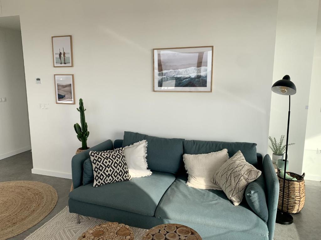 Posezení v ubytování Sunset Ocean View Apartment mit Parking