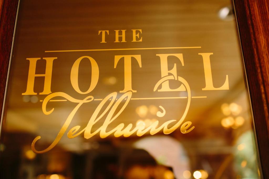 Certifikát, hodnocení, plakát nebo jiný dokument vystavený v ubytování The Hotel Telluride