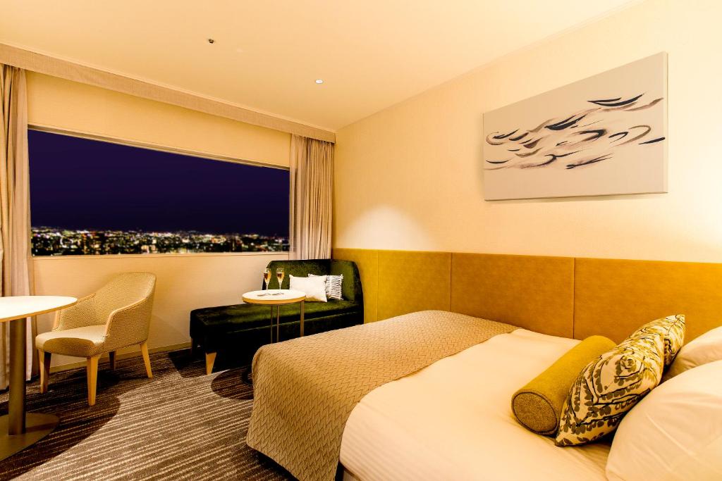 Posezení v ubytování Hotel Nikko Himeji