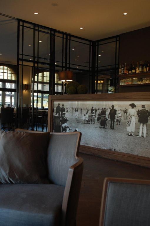 Posezení v ubytování Grand Hotel Belle Vue