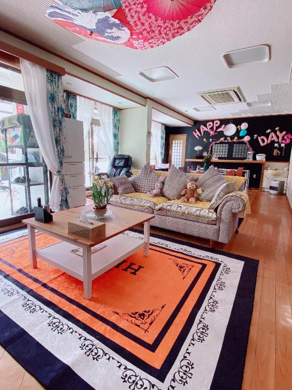 Posezení v ubytování Hanamizuki Onsen Resort
