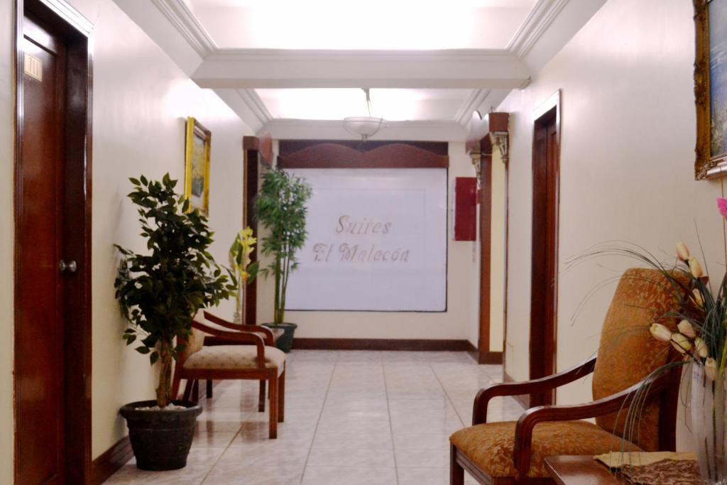 Posezení v ubytování Hotel Malecon Inn