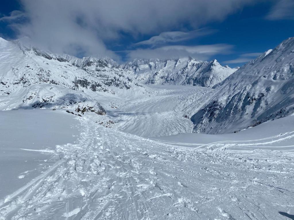Nido Alpino Fiescheralp v zimě