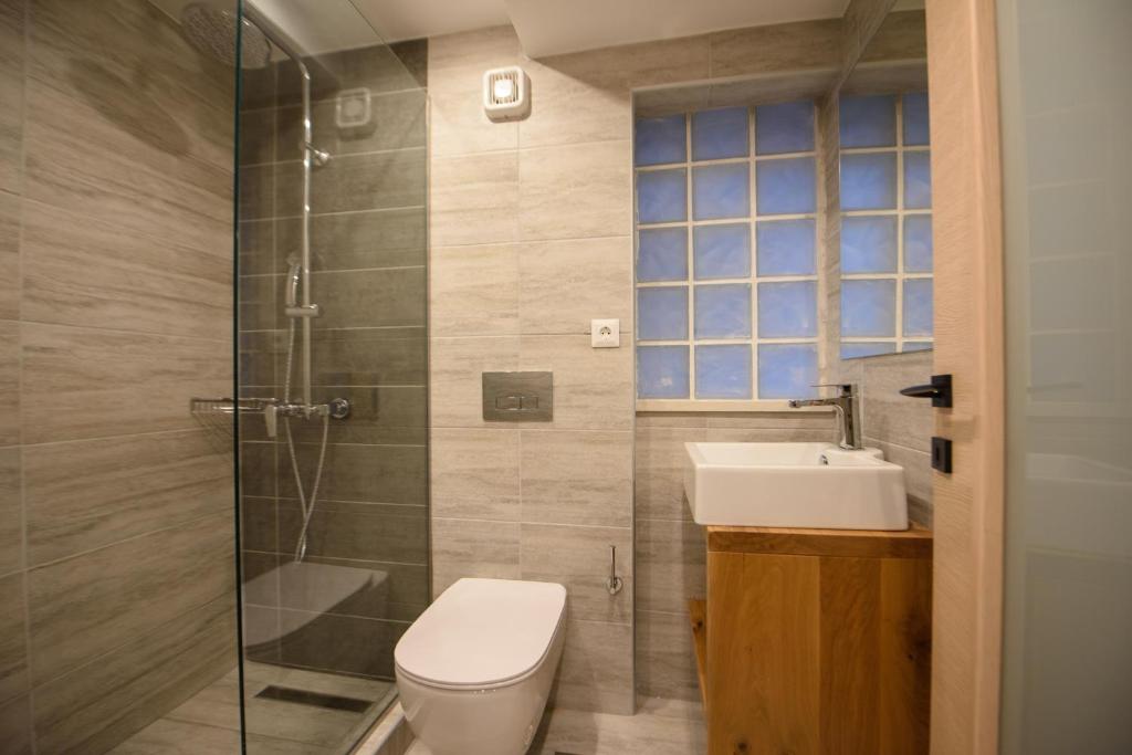 Kúpeľňa v ubytovaní Efilenia Luxury Villas