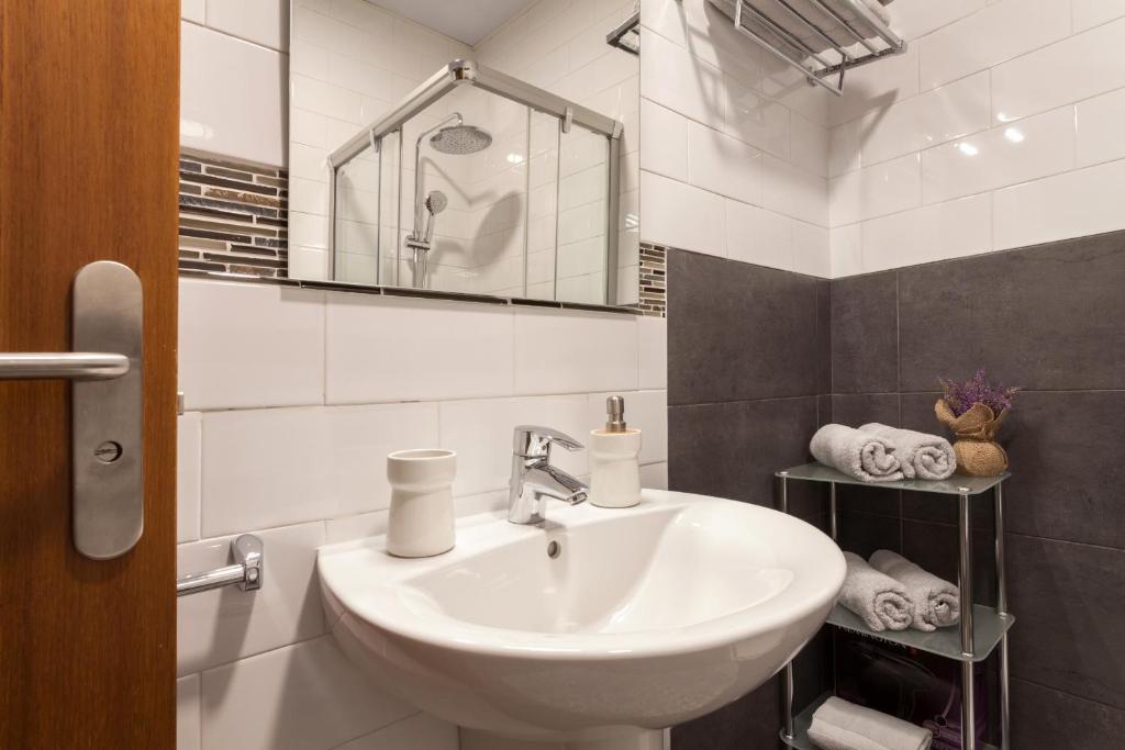 Kúpeľňa v ubytovaní Dream Apartments calle Zaragoza