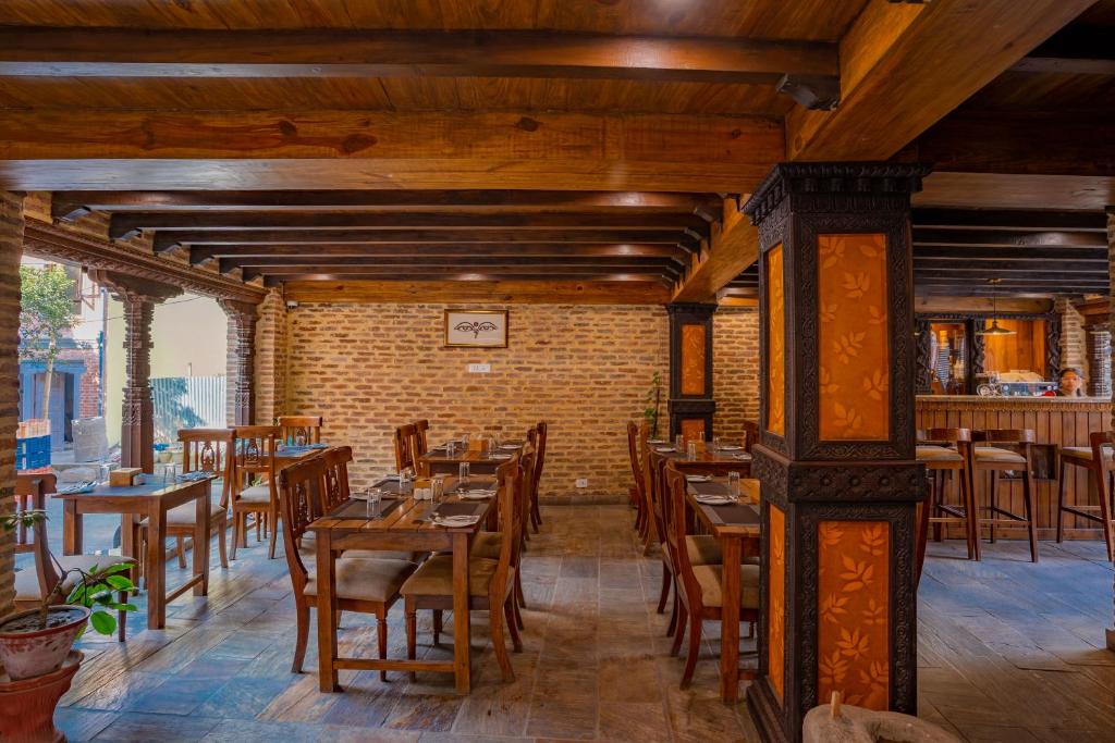 Restaurace v ubytování Pahan Chhen - Boutique Hotel