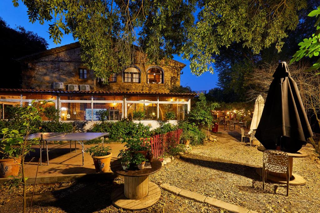 Zahrada ubytování B&B Mas Torrencito Pet Friendly
