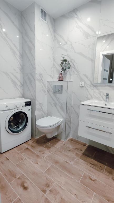 Łazienka w obiekcie Złote Apartamenty 58