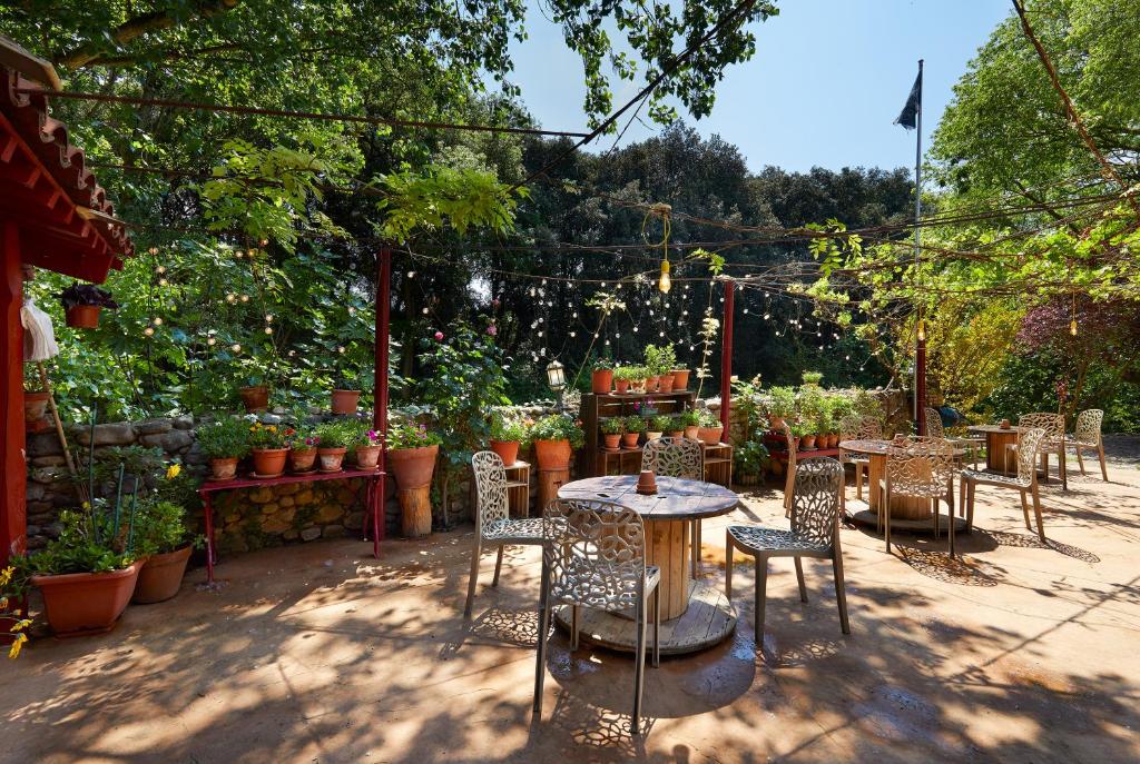 Zahrada ubytování B&B Mas Torrencito Pet Friendly