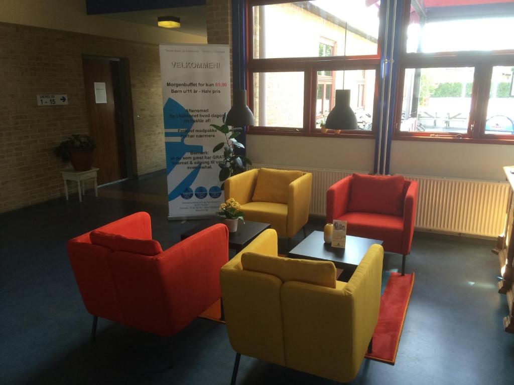 Posezení v ubytování Danhostel Tønder