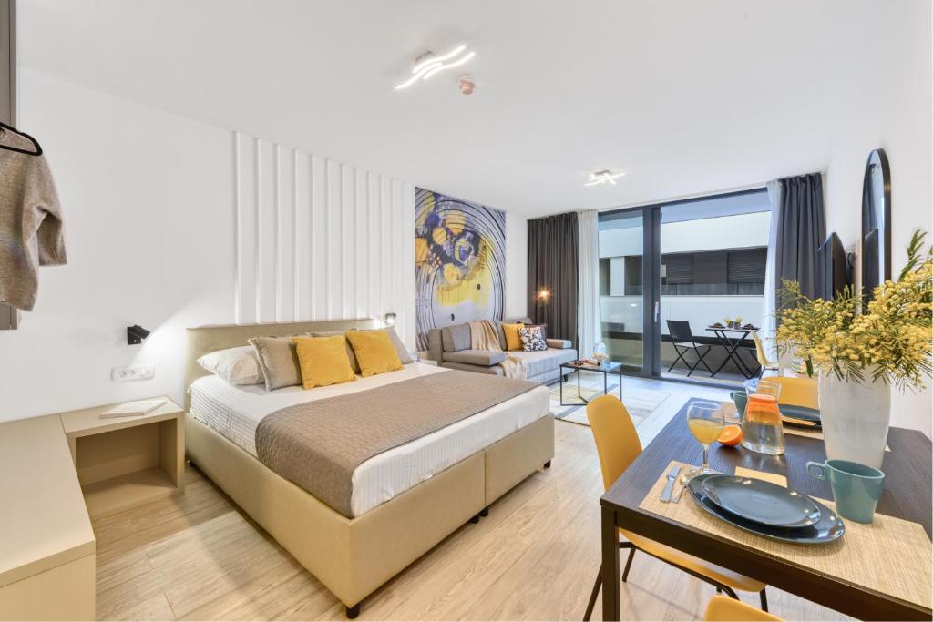 Posedenie v ubytovaní Apartments Hica