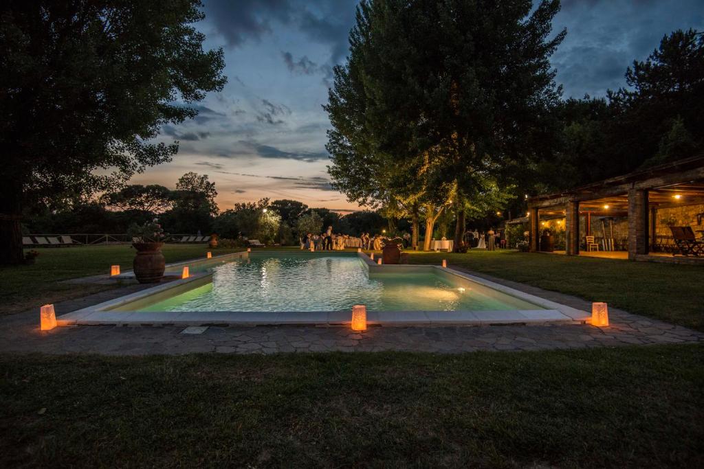 The swimming pool at or close to Fattoria Di Corsignano