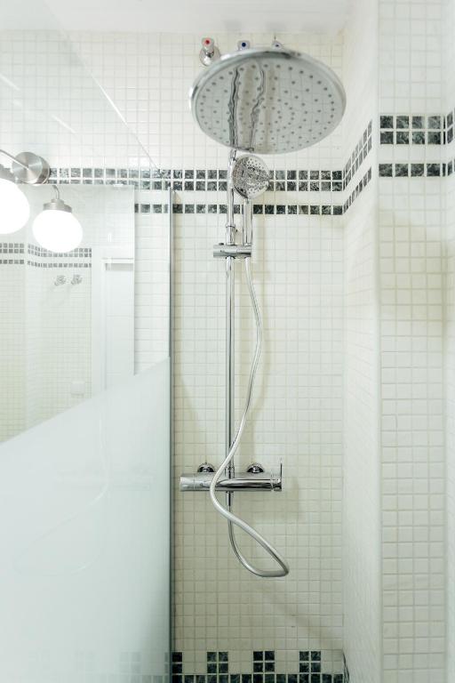 Koupelna v ubytování Minty Stay - Flota