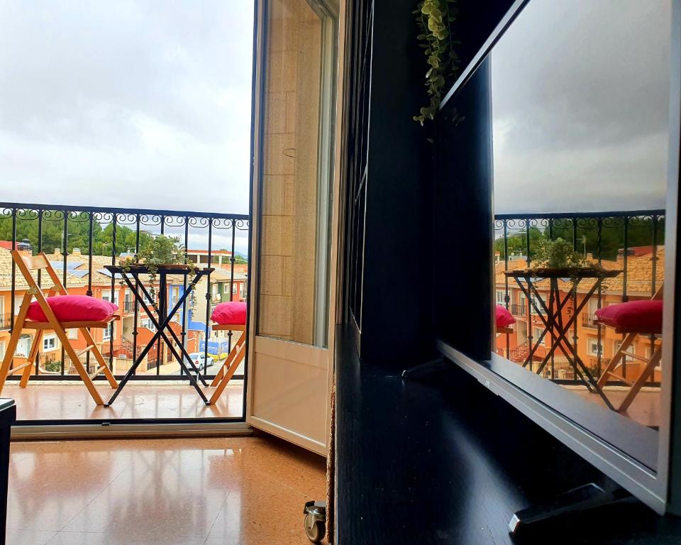 Balkón nebo terasa v ubytování Apartamento Alameda Garden