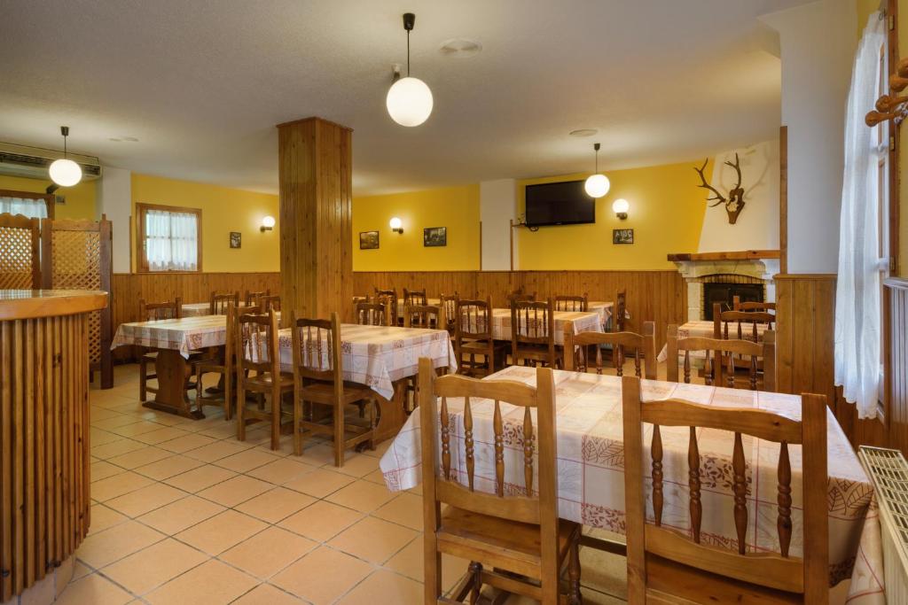 Restaurace v ubytování Hostal Kimboa