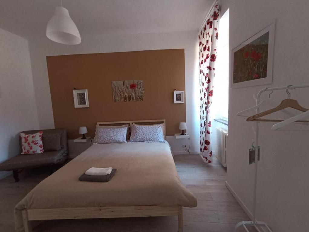 Postel nebo postele na pokoji v ubytování B&B Bel Fiore