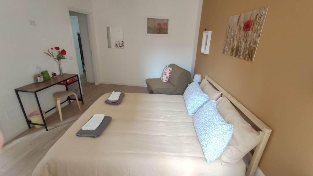 Postel nebo postele na pokoji v ubytování B&B Bel Fiore