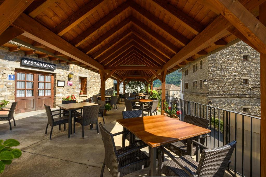 Restaurace v ubytování Hostal Kimboa