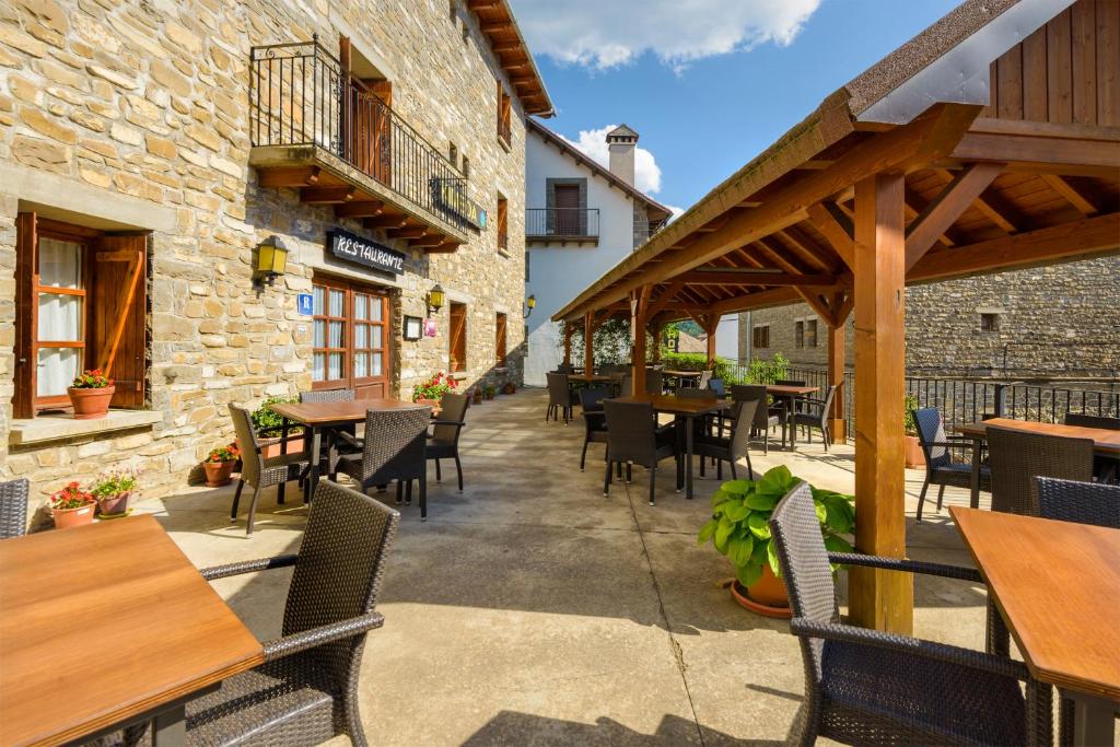 Restaurace v ubytování Hostal Kimboa