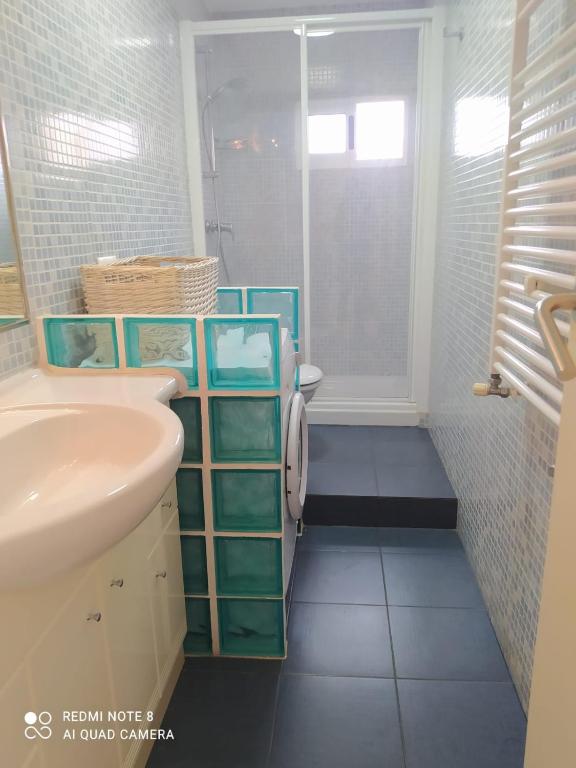 Kúpeľňa v ubytovaní planta alta en casa