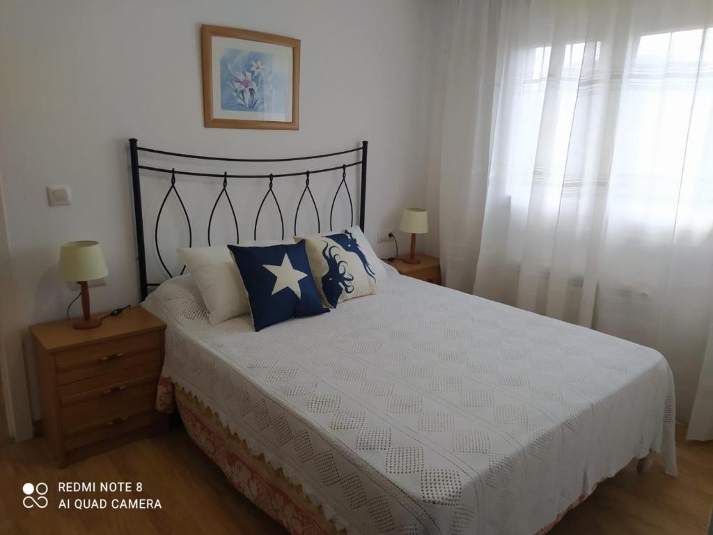Posteľ alebo postele v izbe v ubytovaní planta alta en casa