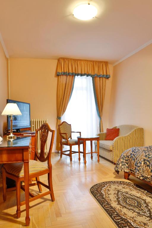 Posezení v ubytování Hotel Kolonada