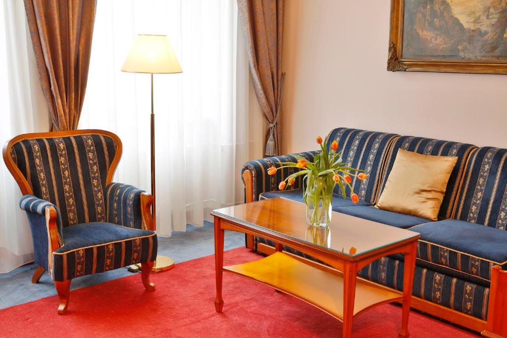 Posezení v ubytování Hotel Kolonada