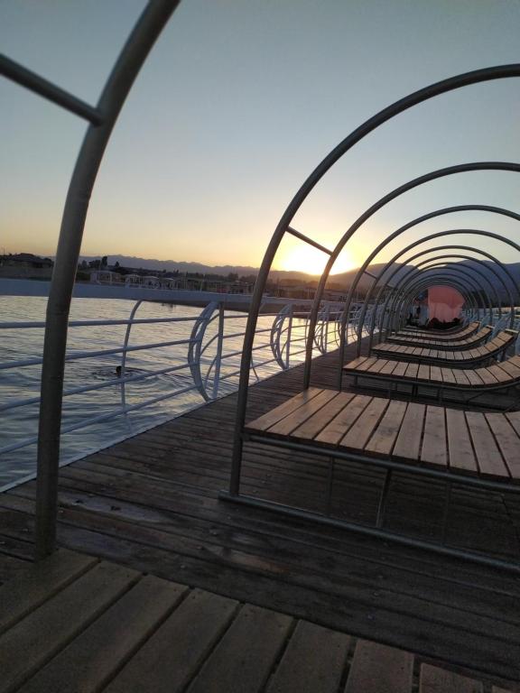 Palm beach in Kyrgyzstan - отзывы и видео