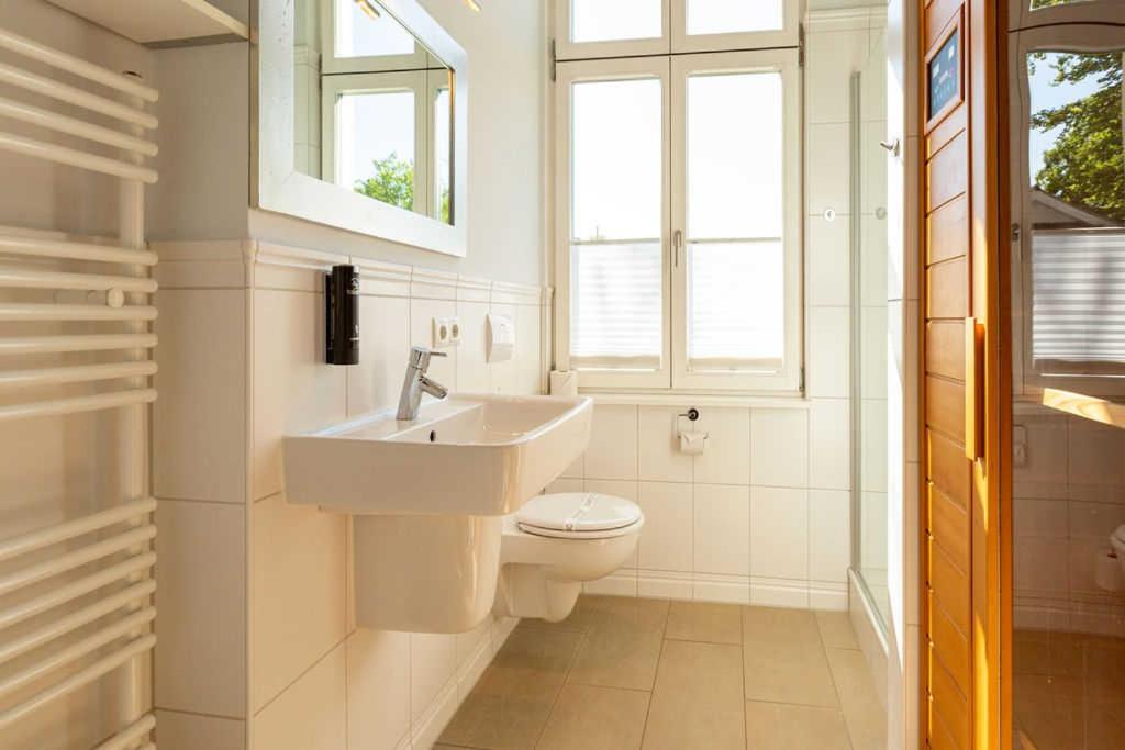 Koupelna v ubytování Villa Charlottes Höh App 6
